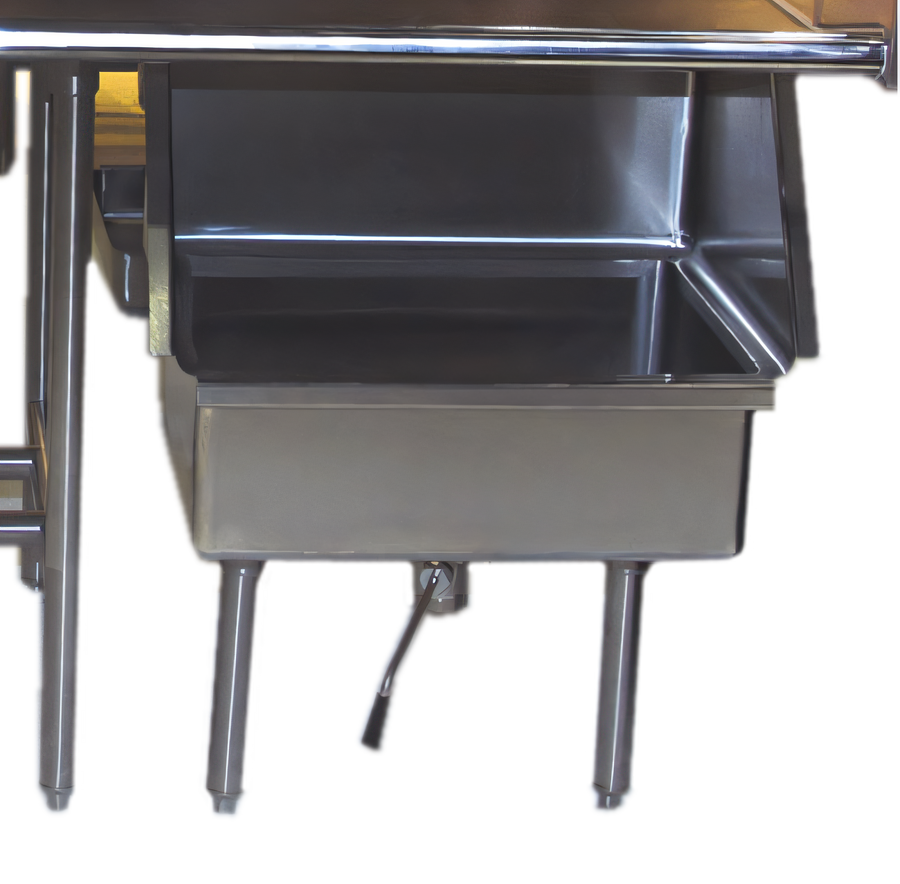 Product image #1 for Advance Tabco DTA-82 Undermount Dump Sink with 15 x 20 x 8 Inch Bowl