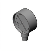 Everpure 2-1/8 Inch Stainless Steel 160 PSI Pressure Relief Valve Gauge