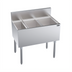 Thumbnail image #1 for Krowne Royal Series 32-Inch Underbar Speed Multi Station with 10-Circuit Cold Plate and Right Ice Bin
