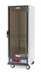 Thumbnail image #1 for Metro C5 1 Series Full Height Mobile Non-Insulated Heated Holding Cabinet with Clear Polycarbonate Door and Universal Wire Slides