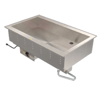 Vollrath 2-Pan Electric Wet Bain-Marie Drop-In Hot Well, Top-Mount, 240V