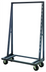 Thumbnail image #1 for Quantum TTS-24 Single-Sided Removable Tray Truck Mobile Frame, 38 x 24 x 67 in., 2,000 lb Capacity, Black Steel