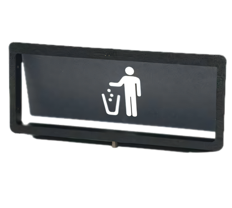 Product image #1 for Vollrath Large Vertical Flush-Mount Trash Receptacle Door with Trash Symbol