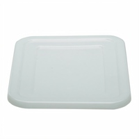 Cambro Cambox 16 x 20-1/2-Inch White Hi-Gloss Plastic Bus Tub Lid