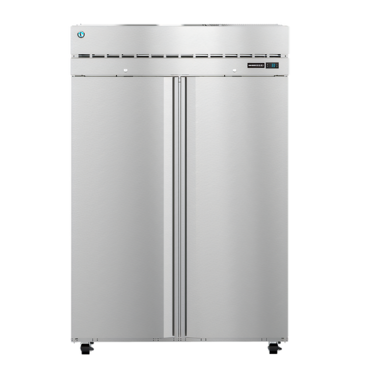 Product image #1 for Hoshizaki Steelheart F2A-FSN 52-Inch Two-Section Reach-In Freezer, 47.11 Cu. Ft., Top-Mounted Self-Contained, Solid Doors