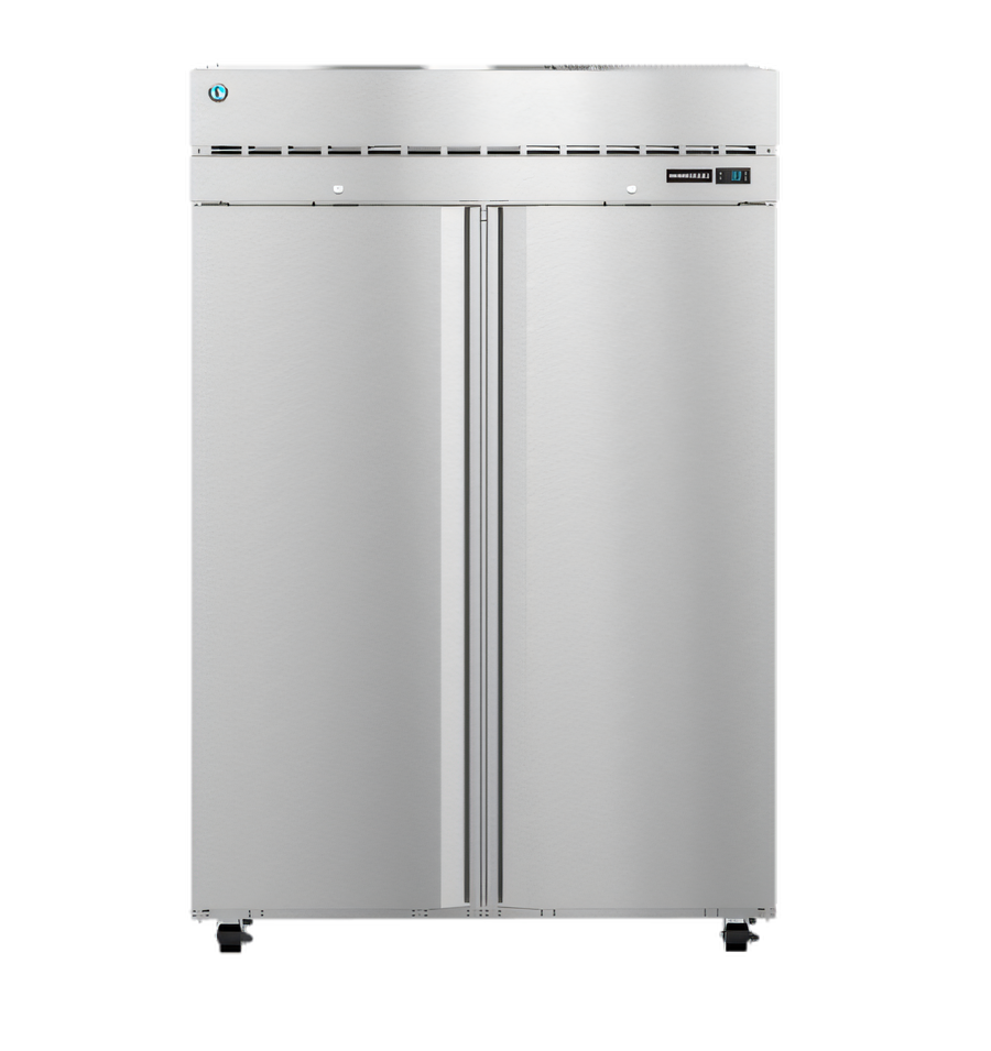 Product image #1 for Hoshizaki Steelheart F2A-FSN 52-Inch Two-Section Reach-In Freezer, 47.11 Cu. Ft., Top-Mounted Self-Contained, Solid Doors
