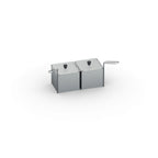 Thumbnail image #1 for RATIONAL 60.75.302 Portion Basket Kit with 2 Solid 1/6 GN Baskets and Lids for 2-XS and 2-S