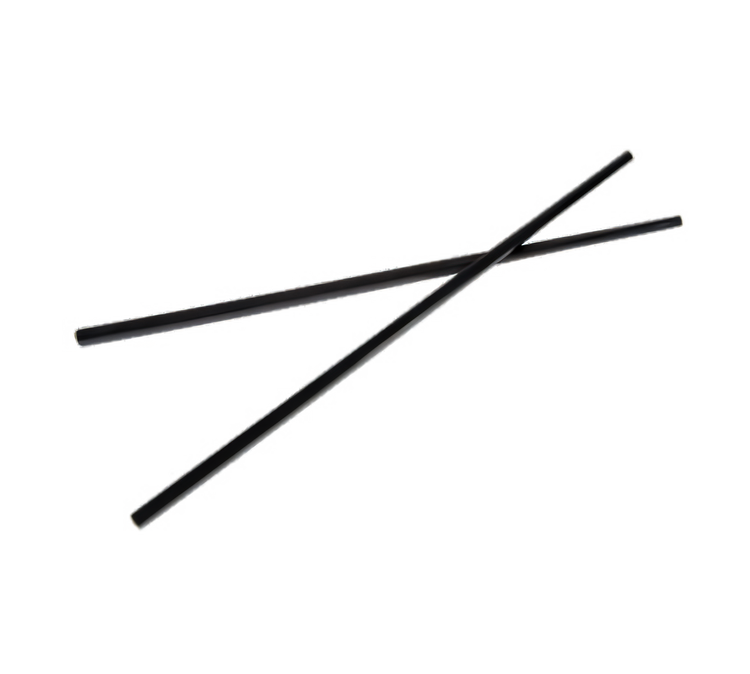 Product image #1 for Black Plastic Chopsticks, 10 Pairs per Box, 100 Boxes per Case