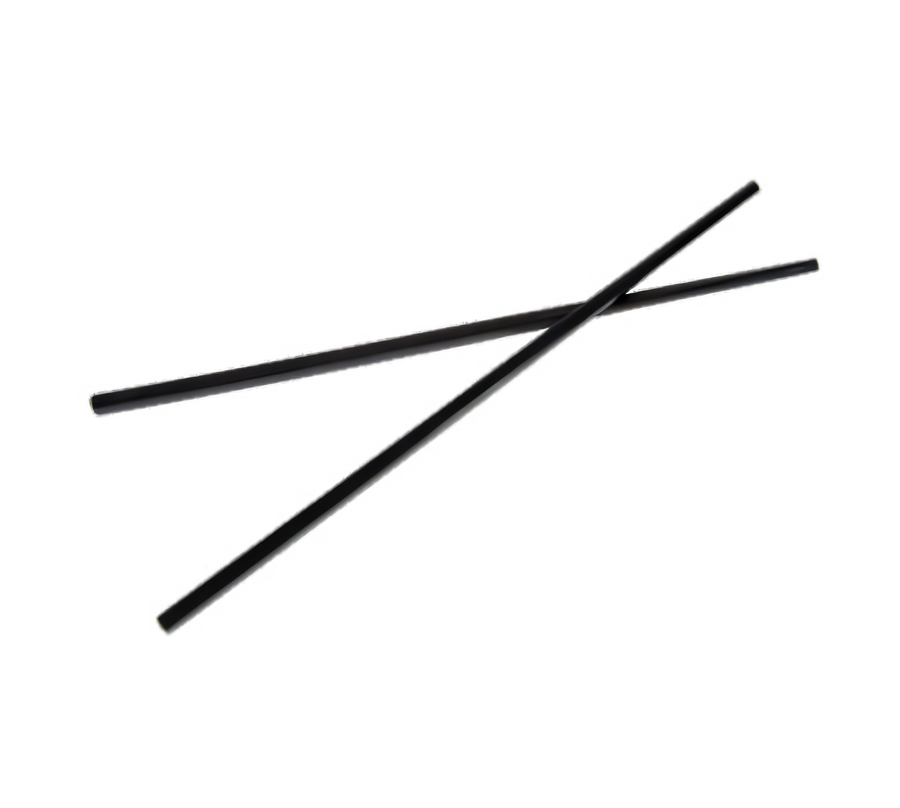 Product image #1 for Black Plastic Chopsticks, 10 Pairs per Box, 100 Boxes per Case