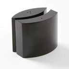 Thumbnail image #1 for American Metalcraft SPDB11 Stainless Steel Salt & Pepper Shaker Set, 4 oz., Satin Black Finish Case of 96