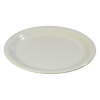 Sierrus™ 6-1/2 Inch Bone Melamine Pie Plate, Narrow Rim