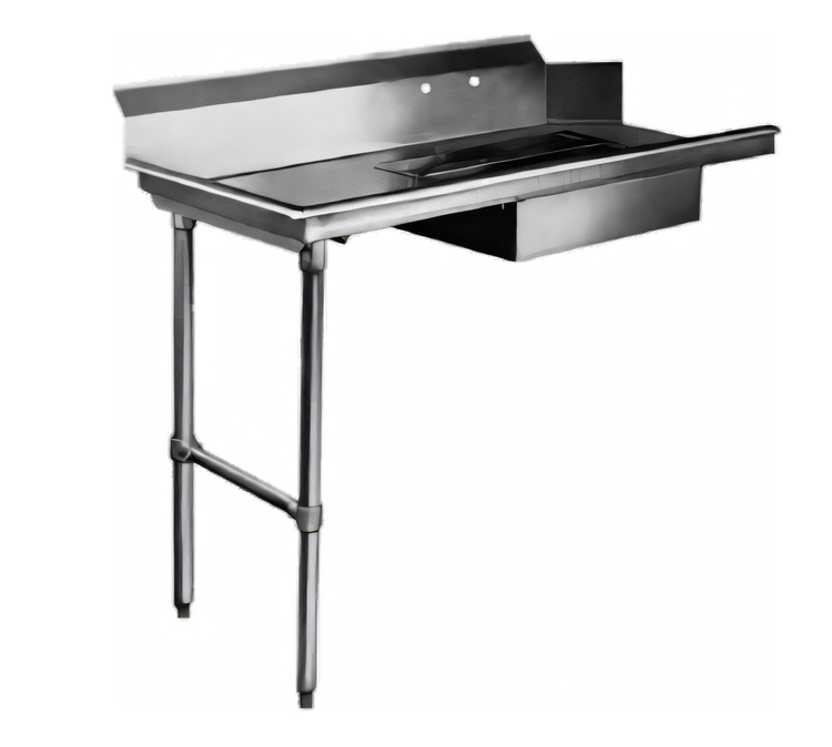 Product image #1 for Straight Soiled Dishtable with 20 x 20 x 5-Inch Sink, 36 x 29 x 42-3/4-Inch, Left-to-Right Operation