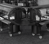 Cambro Versa Food Bar Straight Connector for Cart to Low-Height Food Bar/Work Table