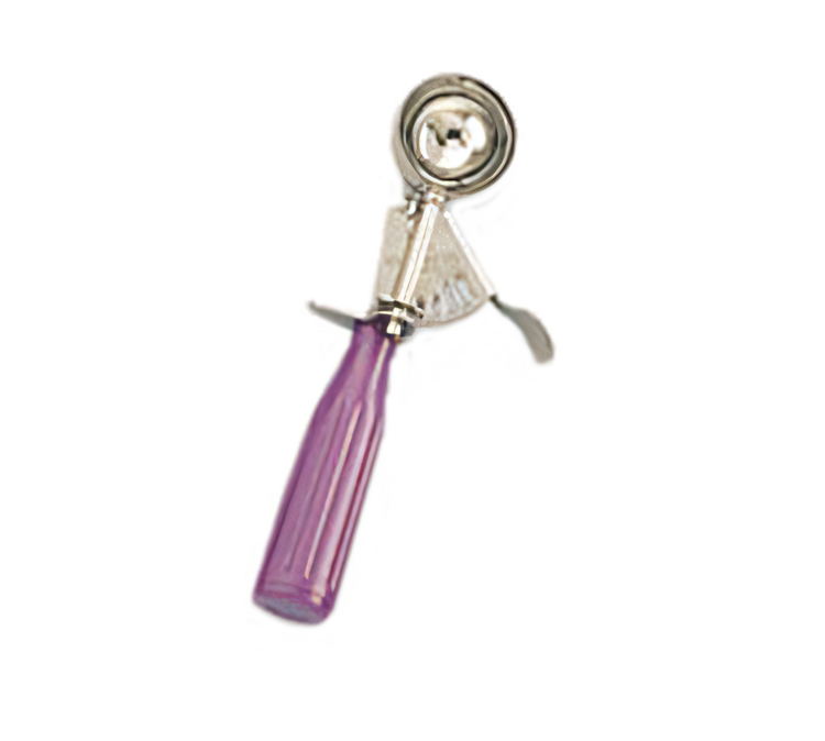 Product image #1 for American Metalcraft Size #40 Orchid-Handled Thumb Disher