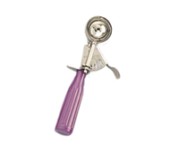 American Metalcraft Size #40 Orchid-Handled Thumb Disher