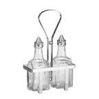 Thumbnail image #1 for Admiral Craft Equipment Corp. G-600 Square Glass Cruet, 6 oz Case of 6