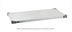 Thumbnail image #1 for Metro Super Erecta 36 x 21 Inch Flat Solid Galvanized Shelf with Raised Ship's Edge