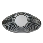 Thumbnail image #1 for American Metalcraft HC2016 16-Inch Solid Tapered/Nesting 14-Gauge Hard Coat Anodized Aluminum Pizza Pan Case of 24
