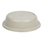 Thumbnail image #1 for Cambro 86VSNH197 Round Fiberglass Plate Cover, 8-1/4-Inch Inside Diameter, Ivory, No Vent Hole Case of 12