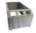 Thumbnail image #1 for CookTek SinAqua IHW 3-Panel Countertop Housing for Drop-In Induction Buffet Warmers