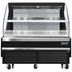 Thumbnail image #1 for Everest Refrigeration EOMH-72-B-35-T 73-1/4-Inch Horizontal Open Display Merchandiser with Bottom-Mount Refrigeration, Black