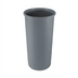 Thumbnail image #1 for Rubbermaid Commercial Untouchable Round Bathroom Trash Can, 22 Gallon, Gray, No Lid
