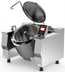 Thumbnail image #1 for Cucimix UCBTE034CV1 34 Gallon Electric Tilting Skillet Braising Pan with Automatic Mixer