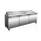 Thumbnail image #1 for Serv-Ware SP72-27M-HC Serv-Ware Refrigerated Prep Tables