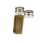 Thumbnail image #1 for Dripcut® 2 oz Single Salt & Pepper Shaker with Stainless Steel Flat Top