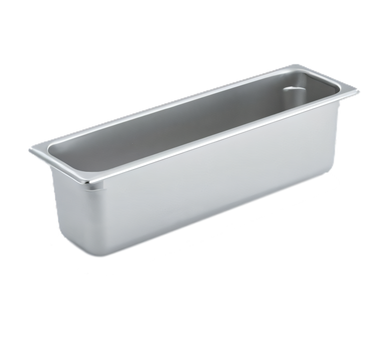 Product image #1 for Vollrath 1/2 Size Long Solid Steam Table Pan, 9 Quart, 6-Inch Deep, 300 Series Stainless Steel