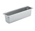 Thumbnail image #1 for Vollrath 1/2 Size Long Solid Steam Table Pan, 9 Quart, 6-Inch Deep, 300 Series Stainless Steel