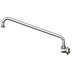 Thumbnail image #1 for T&S Brass Wall-Mounted Dummy 12-Inch Swing Nozzle Faucet Spout with Stream Regulator Outlet
