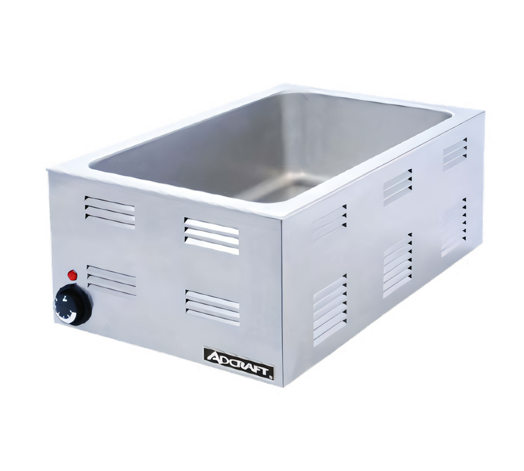 Product image #1 for Admiral Craft Full-Size Electric Countertop Food Warmer, Wet Well, Base Only