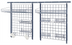 Thumbnail image #1 for Quantum Store Grid Medium-Duty Wall-Mounted Shelving Starter Kit with 72-Inch Wall Track