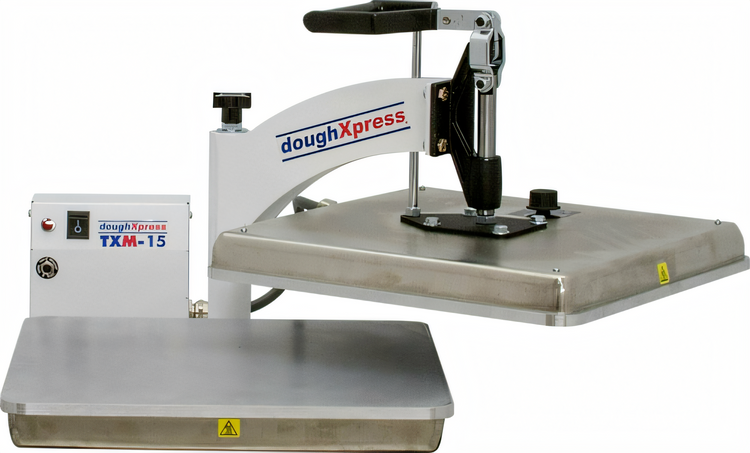 Product image #1 for DoughXpress TXM-15 Manual 15-Inch x 15-Inch Tortilla Dough Press with Heated Platens
