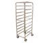 Thumbnail image #1 for Full-Size Mobile End-Load Aluminum Sheet Pan Rack, 10-Pan Capacity