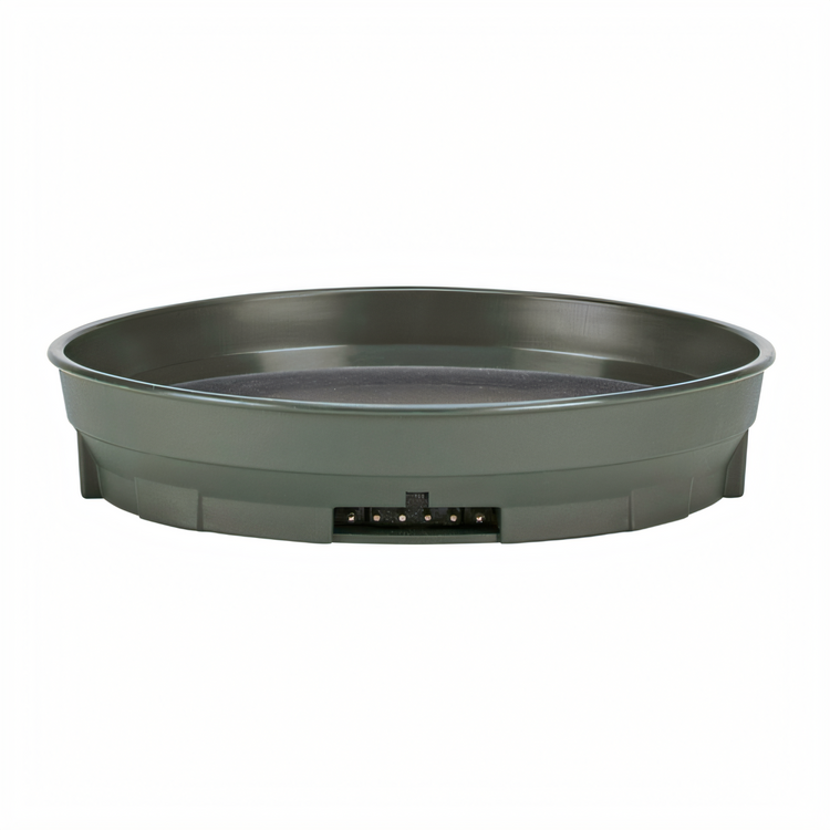 Product image #1 for Cambro Camduction® Meadow Meal Delivery Base for 9-Inch Plates, 9-9/16 Inch Dia. x 1-15/16 Inch H