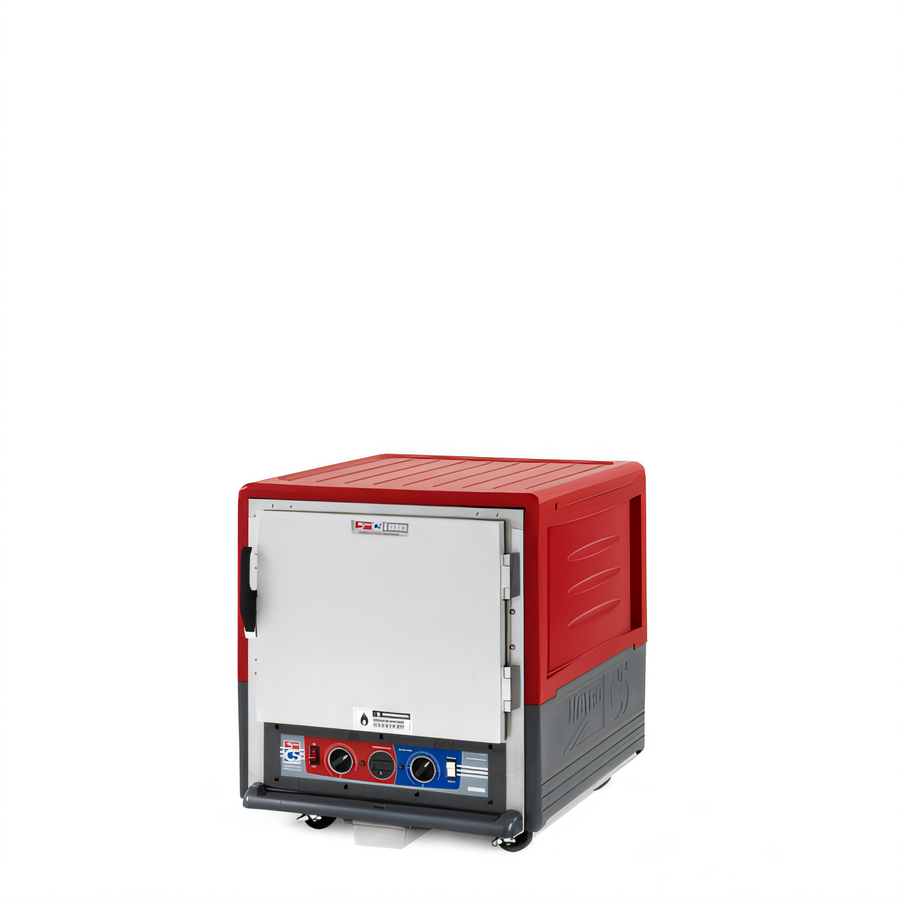 Product image #1 for Metro C5 3 Series Red Under Counter Low-Watt Heated Holding and Proofing Cabinet with Full Solid Door and Lip Load Slides