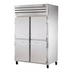 Thumbnail image #1 for True SPEC SERIES Two-Section Reach-In Freezer, -10°F, 4 Half Doors with Locks, Self-Contained Top-Mounted