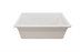 Thumbnail image #1 for 18 x 26 x 9 Inch Rectangular Stackable Food Storage Container, White Polypropylene