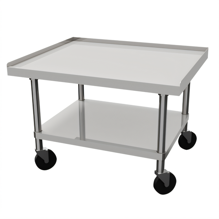 Product image #1 for Ovention 36-Inch Stainless Steel Equipment Stand with Adjustable Undershelf and Casters