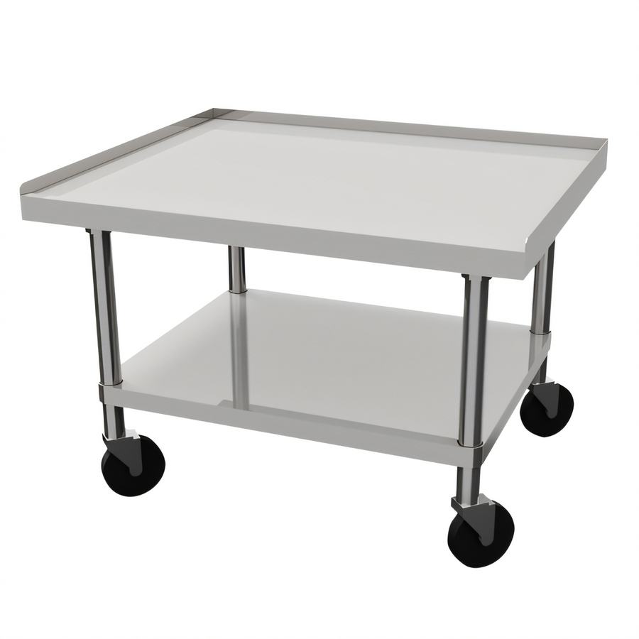 Product image #1 for Ovention 36-Inch Stainless Steel Equipment Stand with Adjustable Undershelf and Casters