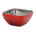 Thumbnail image #1 for Vollrath Square Double Wall Insulated Serving Bowl, 5.2 Quart, Dazzle Red