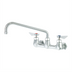 Thumbnail image #1 for Krowne Diamond Series Wall-Mounted Faucet with 8-Inch Centers and 12-Inch Swing Spout