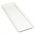 Thumbnail image #1 for Carlisle Fiberglass Bakery & Food Display Market Tray, 25-1/2 x 8-3/4 x 1-1/8 Inch, Pearl White