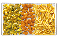 Lainox 1/1 GN Stainless Steel Fry Basket/Grid Container, 1.5 kg Capacity