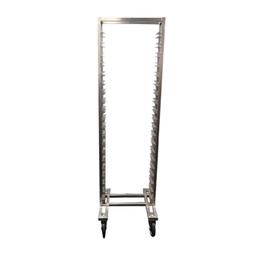 Product image #1 for Channel Manufacturing LPNB-10 Lo Profile Nesting Aluminum Bun Pan Rack, End Load, 10-Pan Capacity