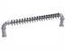 Thumbnail image #1 for Krowne 20-Faucet Pass-Through Glycol-Cooled Beer Tower, Brushed Stainless Steel