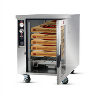 FWE Humi-Temp TS-1633-14 Under-Counter Mobile Humidified Heated Pizza Holding Cabinet