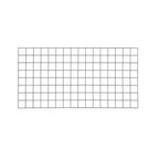 Thumbnail image #1 for Metro SmartWall WG2448K4 Wall-Mounted Wire Grid Panel, 48 x 24 Inches, Metroseal Gray Epoxy-Coated with Microban